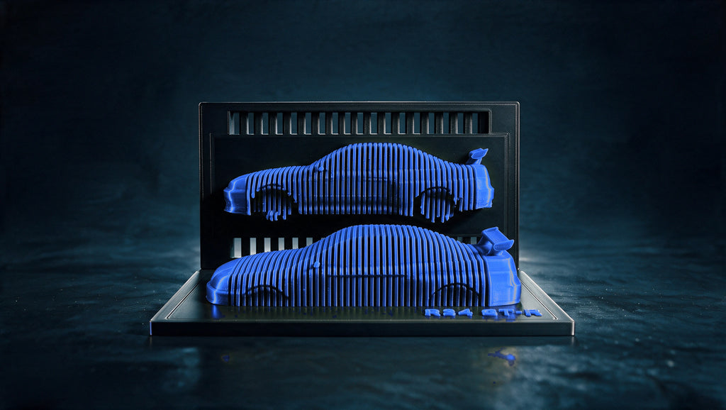 Skyline R34 — Layered Display