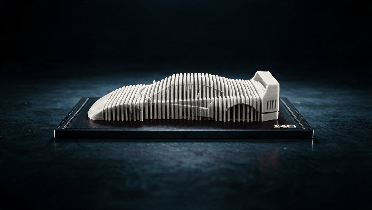 Ferrari F40 layered display, base edition, Bianco