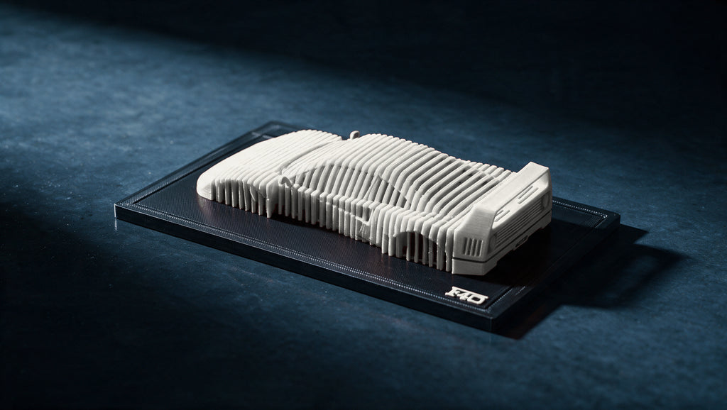 Ferrari F40 layered display, base edition, Bianco