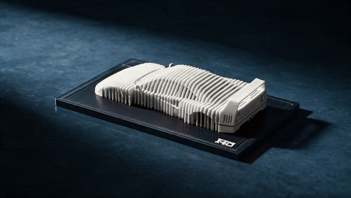 Ferrari F40 layered display, base edition, Bianco