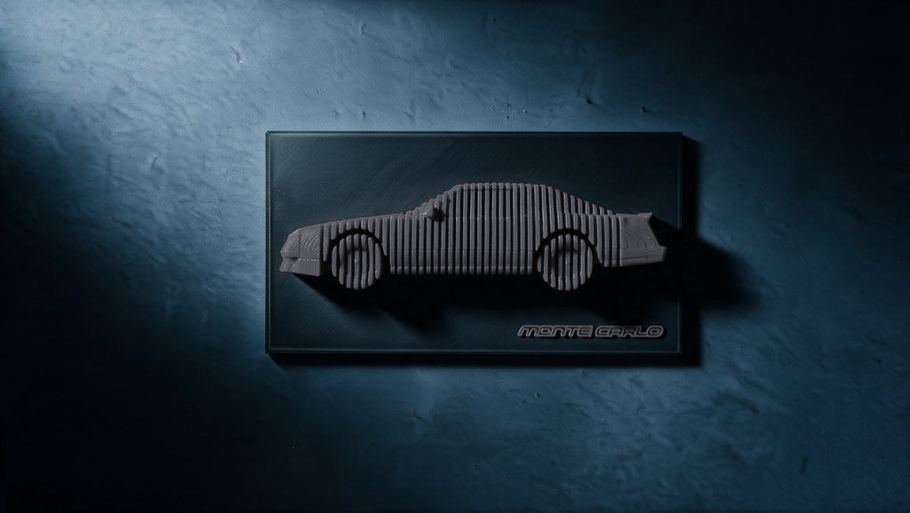 '88 Stock Car — Layered Display