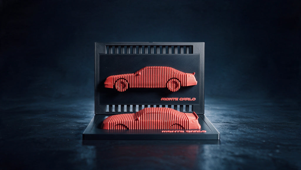 '88 Stock Car — Layered Display