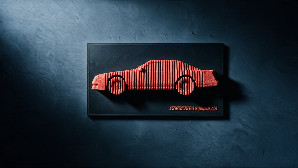 '88 Stock Car — Layered Display