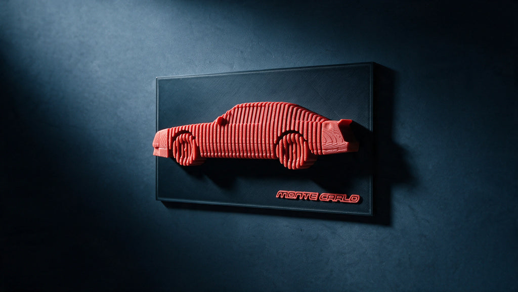 '88 Stock Car — Layered Display