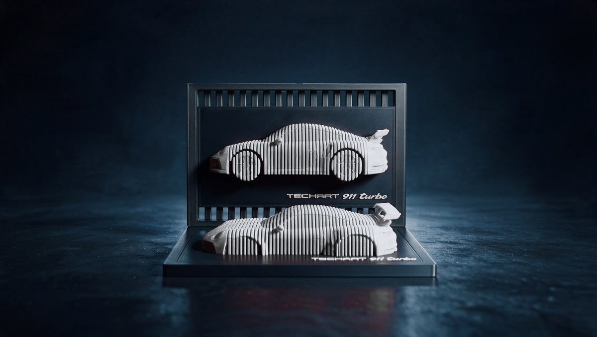 911 Turbo 992 TechArt — Layered Display
