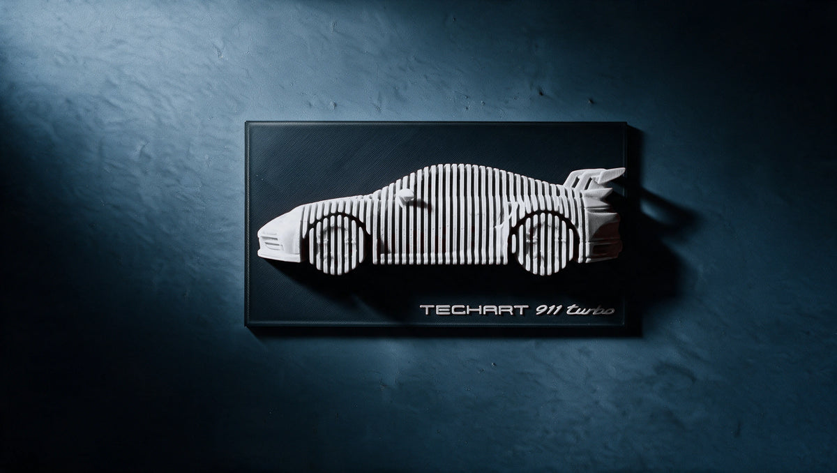 911 Turbo 992 TechArt — Layered Display