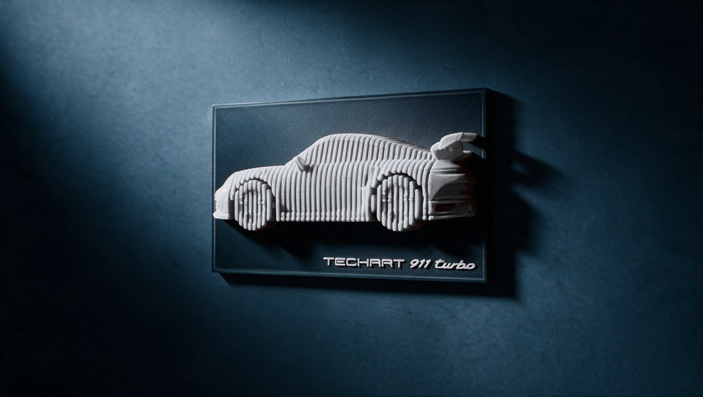 911 Turbo 992 TechArt — Layered Display