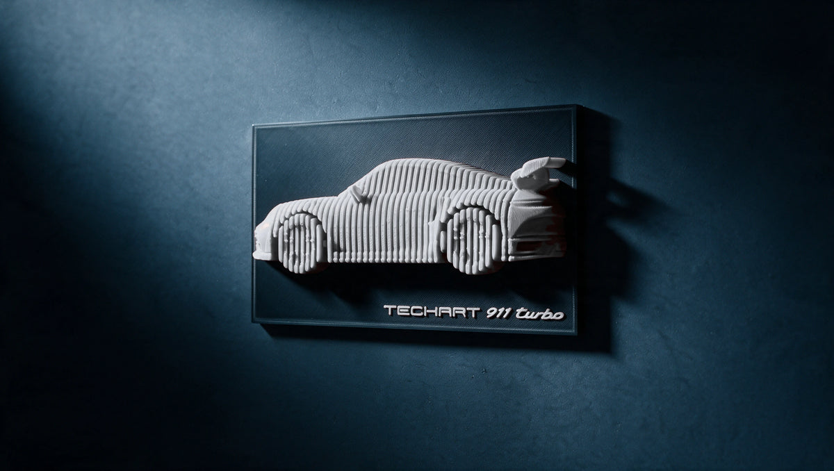 911 Turbo 992 TechArt — Layered Display