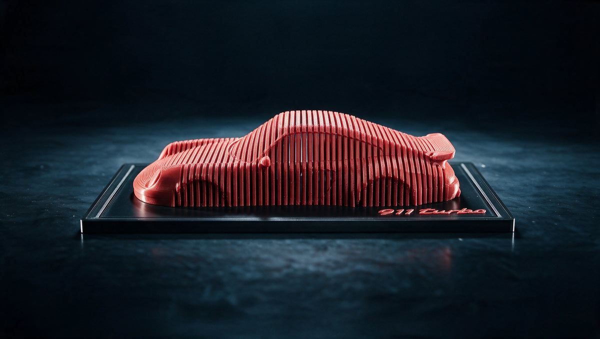 911 Turbo 992 — Layered Display