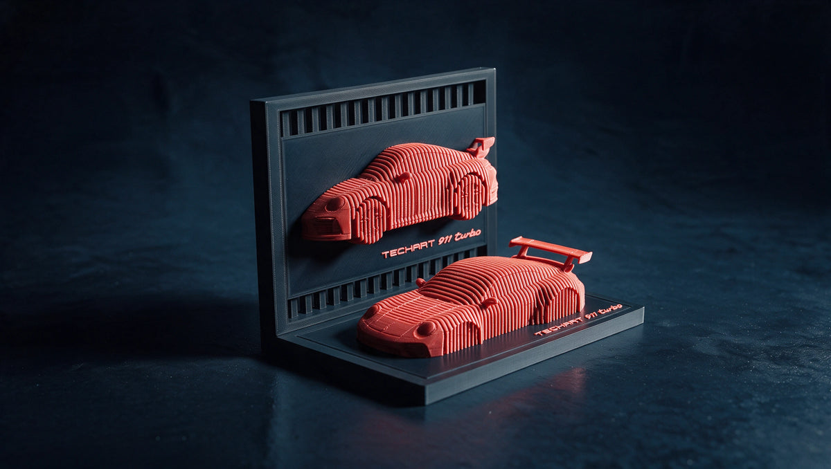 911 Turbo 992 TechArt — Layered Display