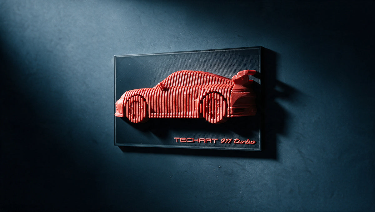 911 Turbo 992 TechArt — Layered Display