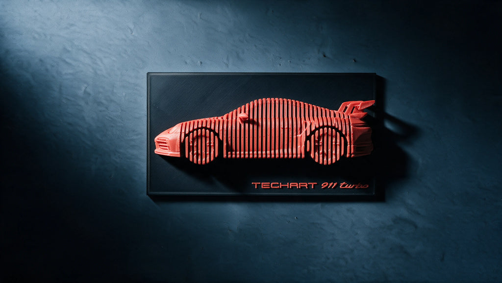 911 Turbo 992 TechArt — Layered Display
