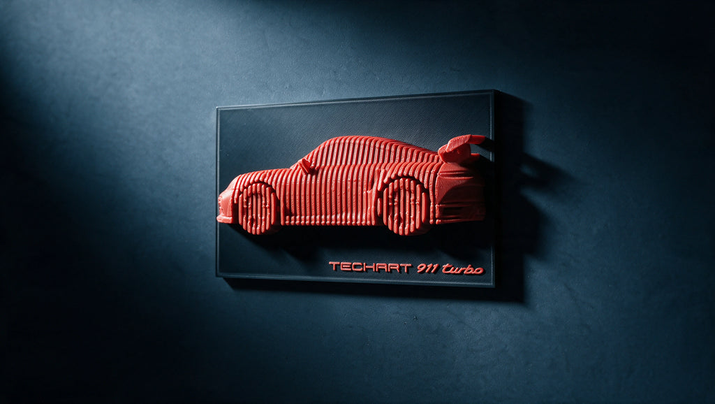 911 Turbo 992 TechArt — Layered Display