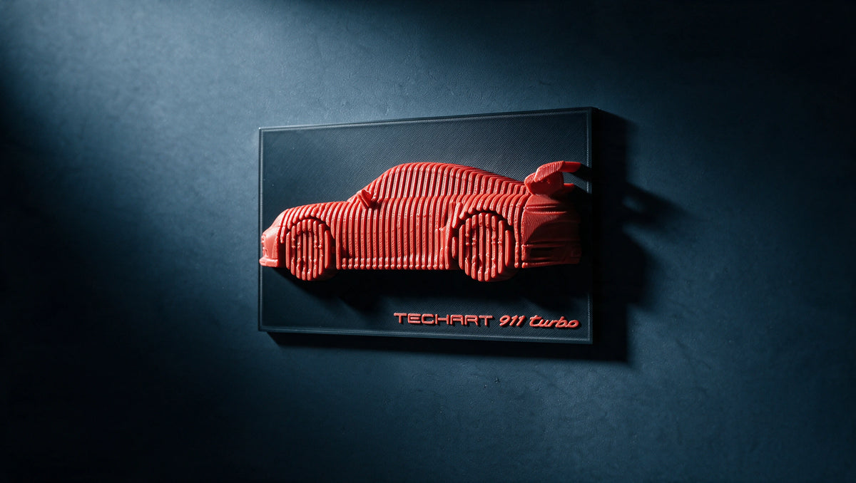 911 Turbo 992 TechArt — Layered Display