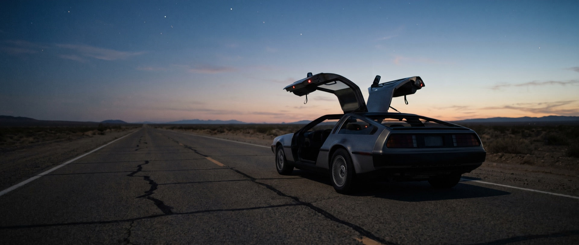 The Time Machine — the road in 1981