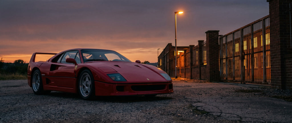 F40 — the road in 1987