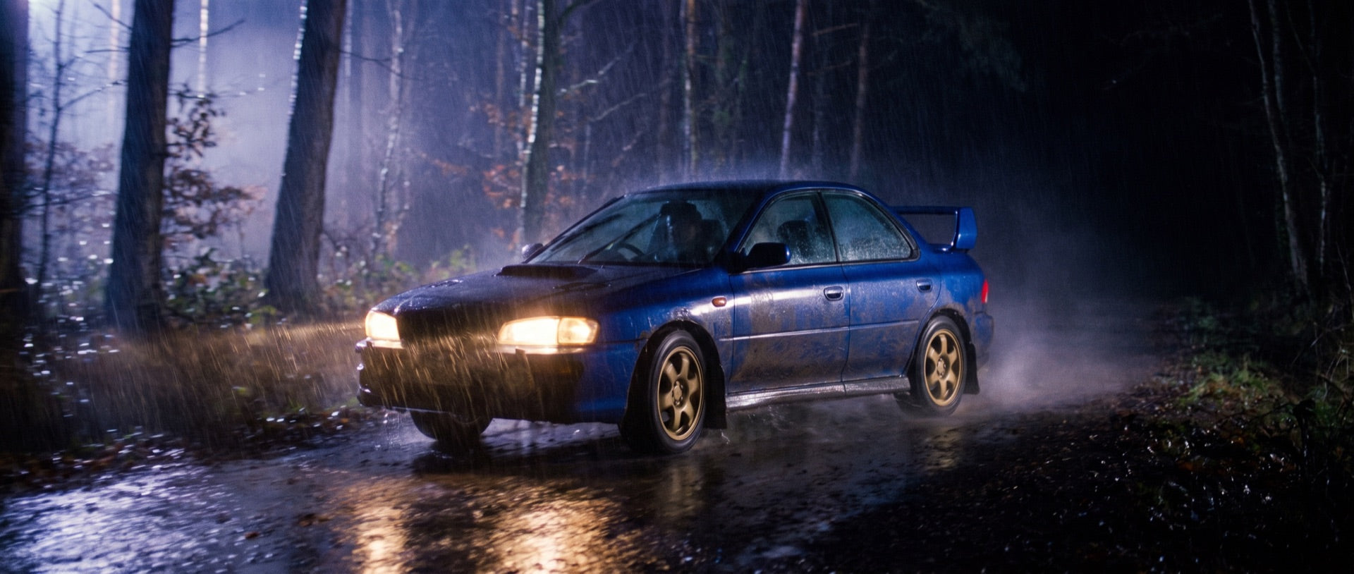 Rally Blue 22B — the road in 1997
