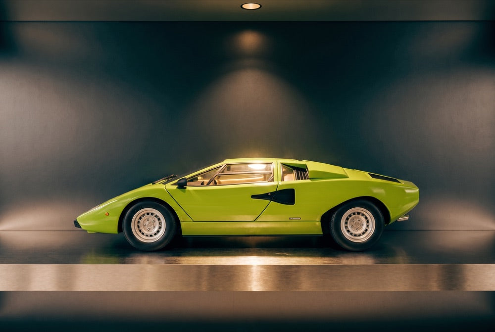 Countach — on the rack