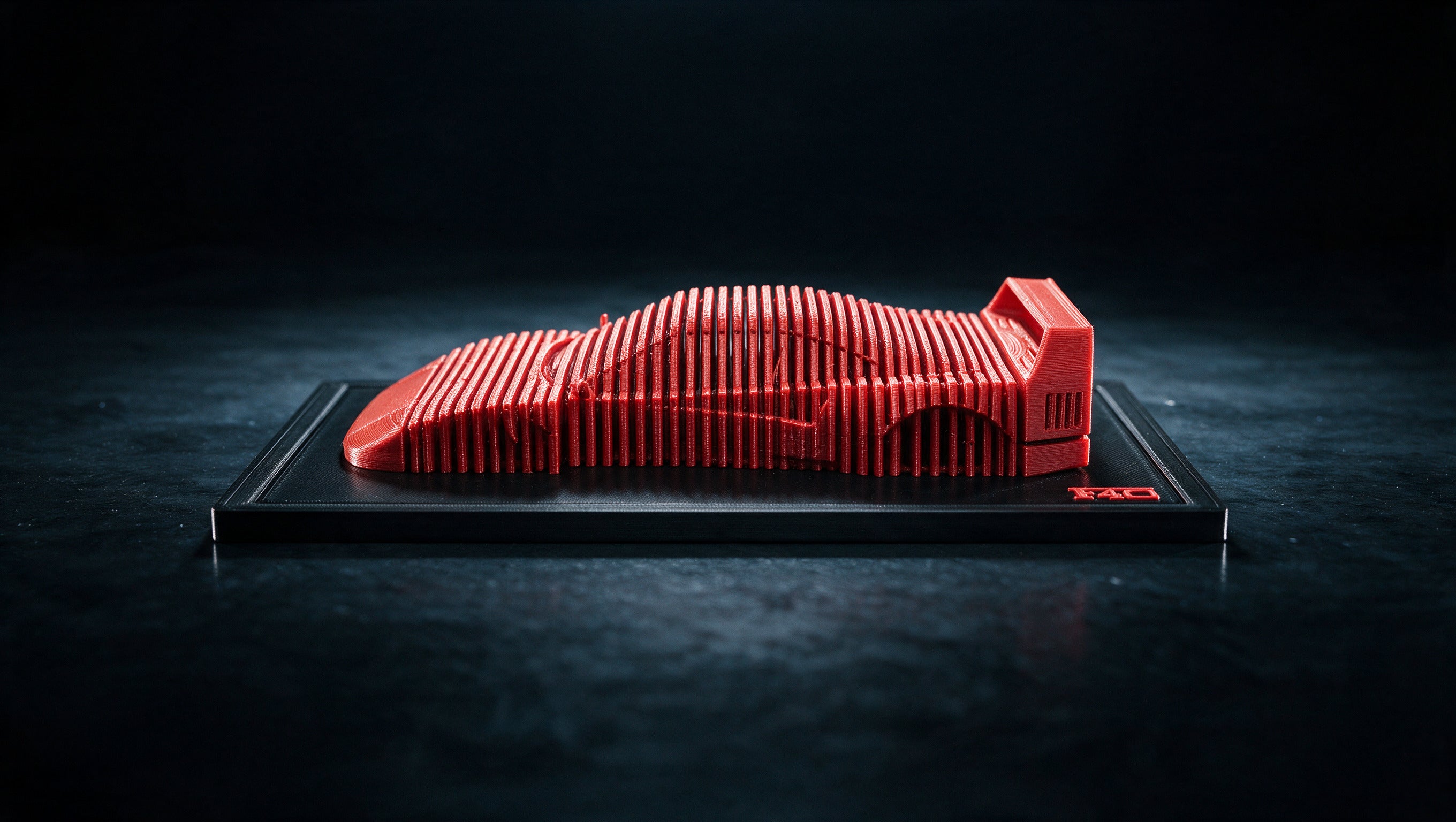 Ferrari F40 layered display, base edition, Rosso Corsa