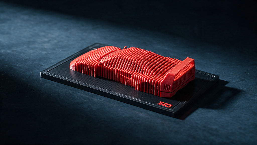 Ferrari F40 layered display, base edition, Rosso Corsa