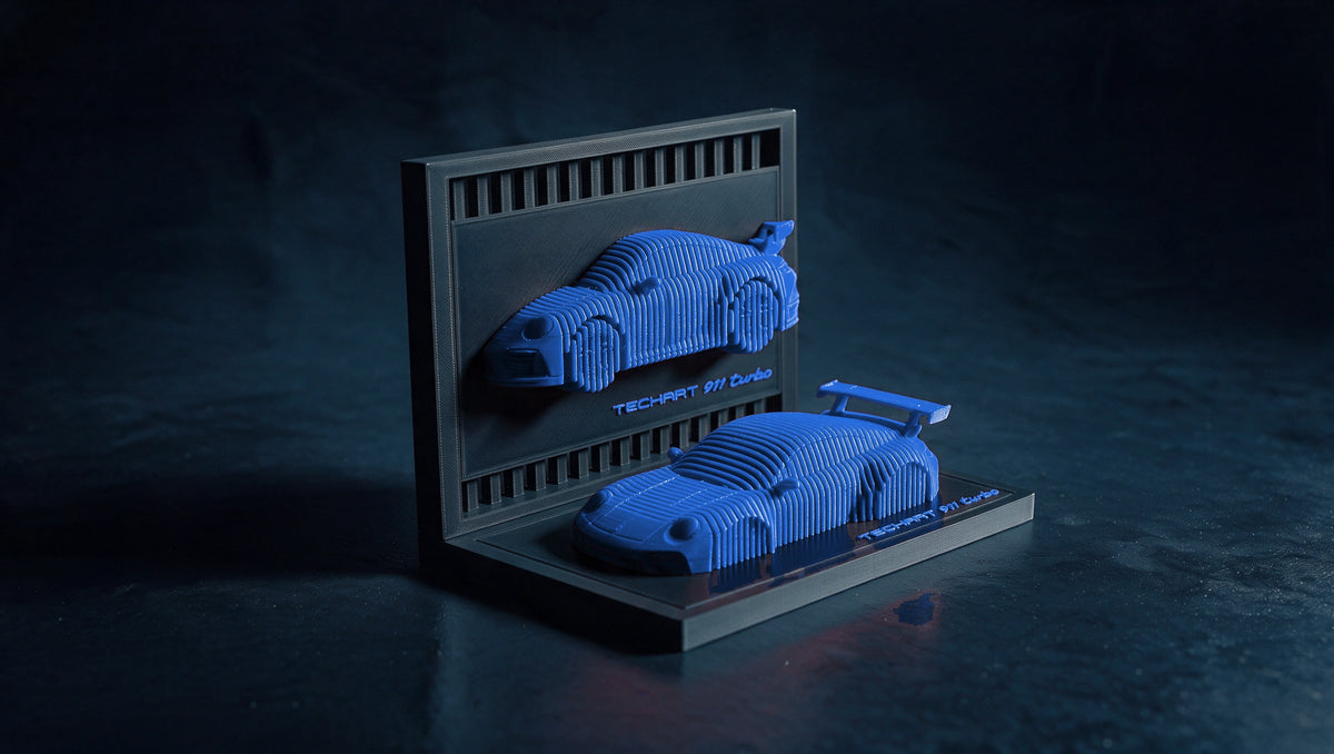 911 Turbo 992 TechArt — Layered Display
