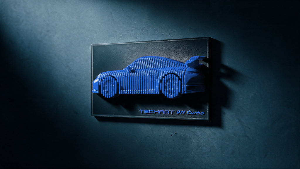 911 Turbo 992 TechArt — Layered Display