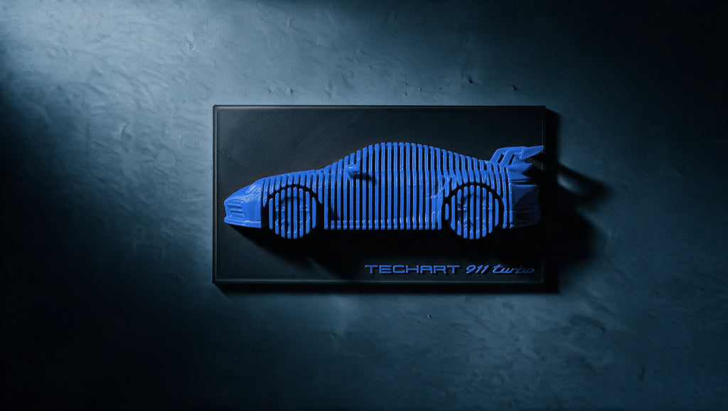 911 Turbo 992 TechArt — Layered Display