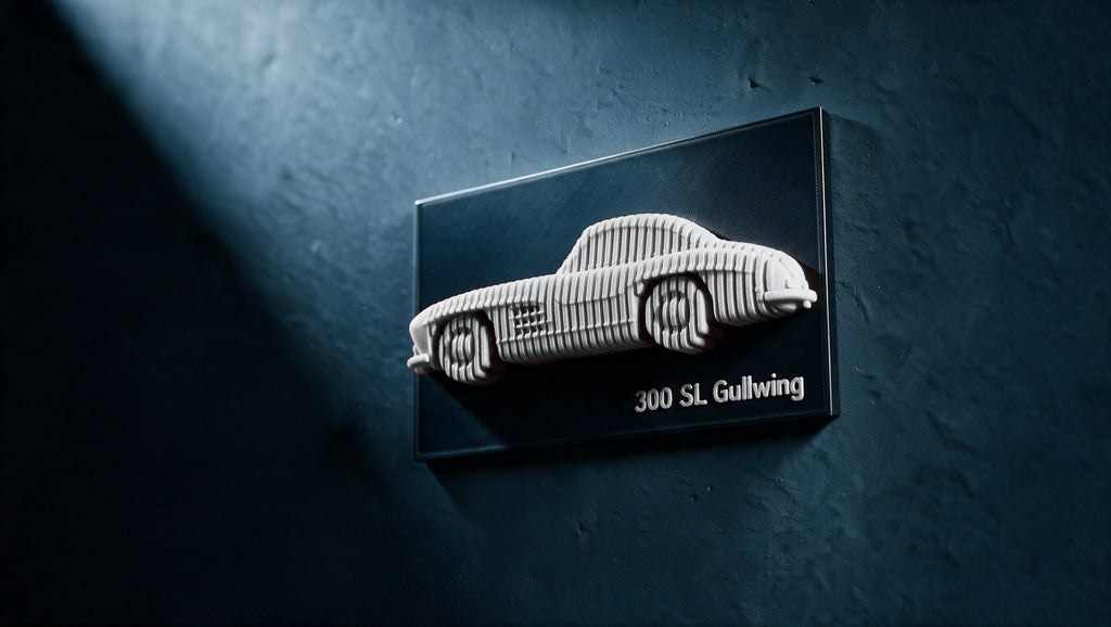 silver arrow wall oblique