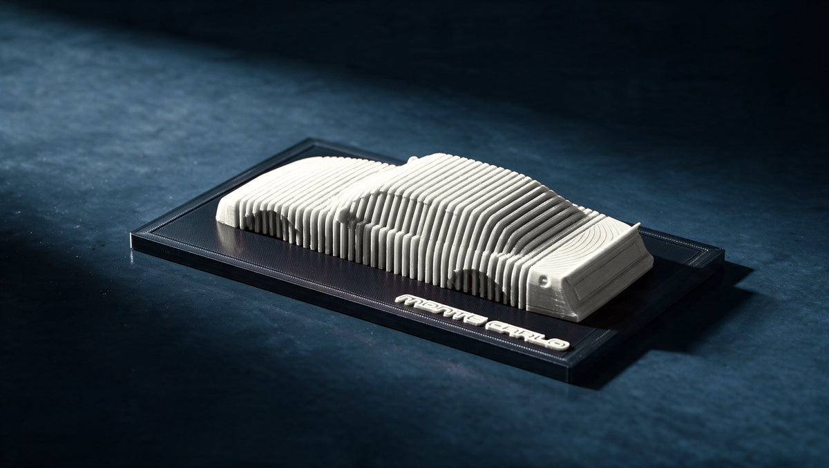 '88 Stock Car — Layered Display