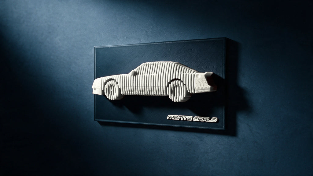 '88 Stock Car — Layered Display